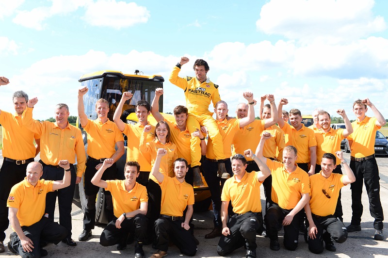 時速166.73公里！全球最快的拖拉機在JCB誕生！