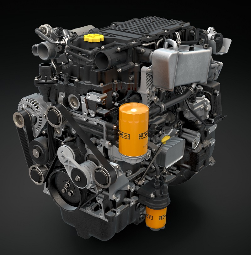 JCB歐盟非道路5階段3.0升發動機正式上市